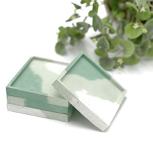 Load image into Gallery viewer, Concrete Square Coasters - Set of 4