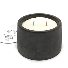 Load image into Gallery viewer, 250ml Scented Candle in Flat Conical Concrete Jar

