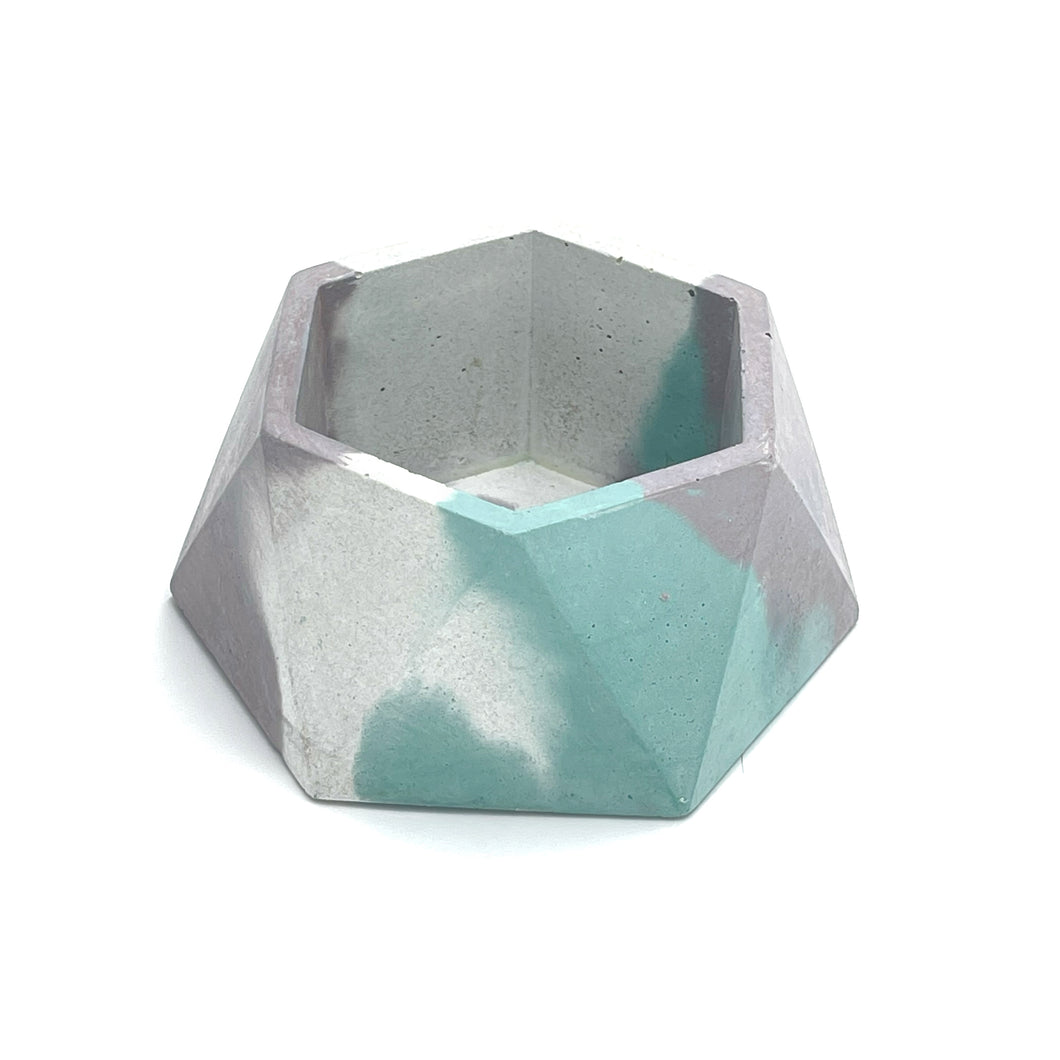 Hexagon Concrete Vessel