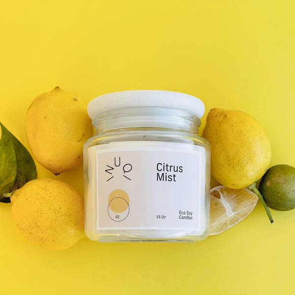 Citrus Mist - 450ml Scented Candle