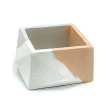 Load image into Gallery viewer, Medium Polyhedron Concrete Vessel
