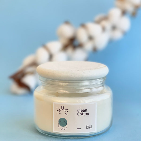 Clean Cotton - 240ml Scented Candle