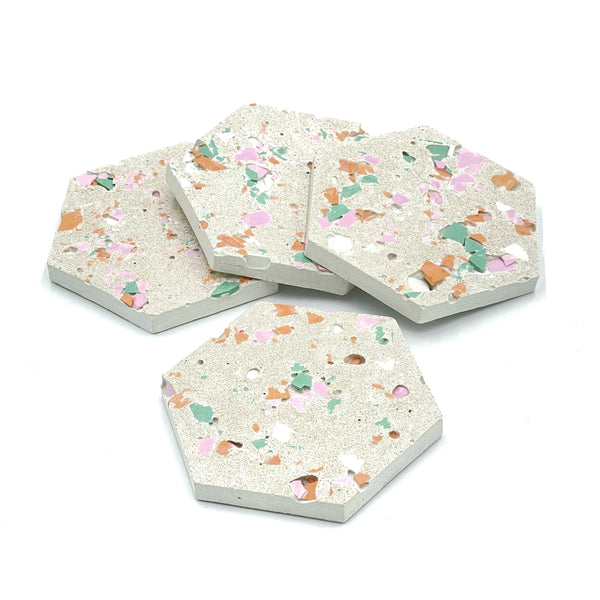 Concrete Coasters - Set of 4